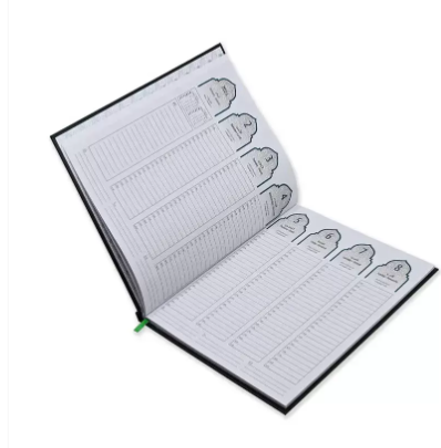 FIS 2023 Executive Diary (Arabic/English/French) Vinyl Hard Cover Black - FSDI89AEF23GR