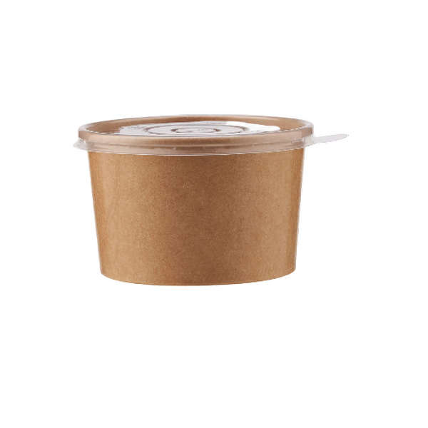 Kraft Paper Soup or Pasta Bowl