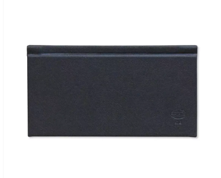Fis 2024 Slim Diary,Italian Pu English, Hard Cover, Black -FSDI57E24BK