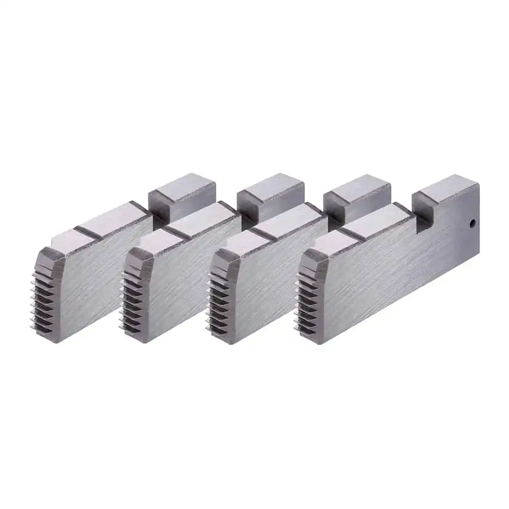 Pipe Threading Dies Teeth (4pc) 1/2-3/4 In. NPT - For Ropower 50R Machine