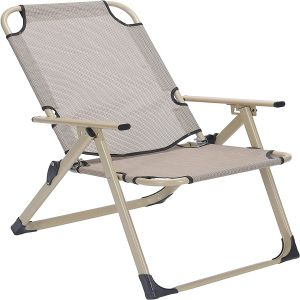 Royalford Camping Chair - Stainless Steel - Multicolour - RF10342