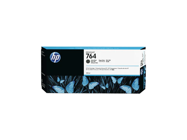 HP 764 300-ml Matte Black Ink Cartridge (C1Q16A)