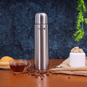 Royalford Vacuum Bottle - Stainless Steel - Silver - 350 ML