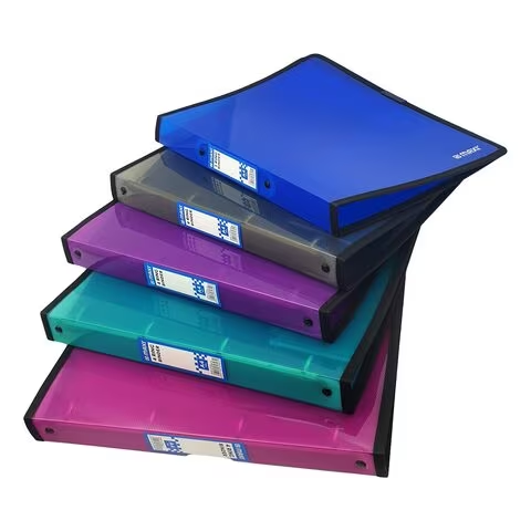 Maxi 4 Ring Binder A4 Size Black