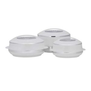 Royalford Elite 3Pccasroleset(16/25/35L) - Stainless Steel - Set(16/25/35L)