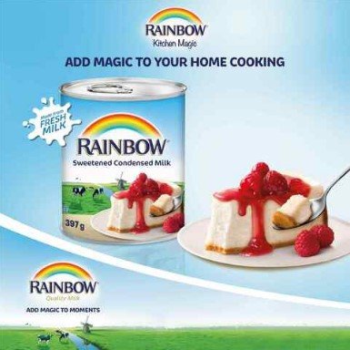 Rainbow Sweetened Condensed Milk 395g