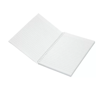 Light Spiral Soft Cover Single Line A5 Notebook (Pack of 10 Pcs X 100 Sheets) - LINBA51807S