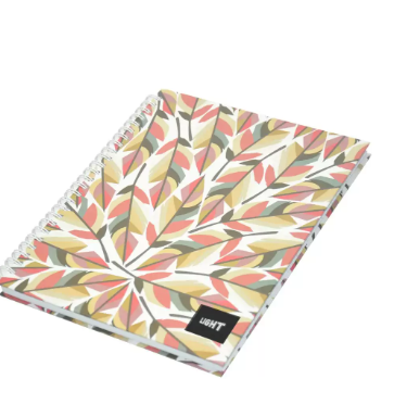Light LINBSA41807 Spiral Hard Cover Single Line Notebook (100 Sheets) - Pack of 5 Pieces