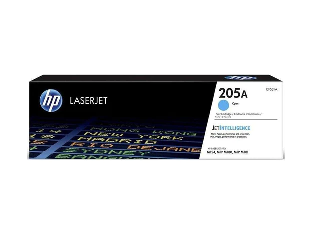 HP 205A Cyan Original LaserJet Toner Cartridge (CF531A)