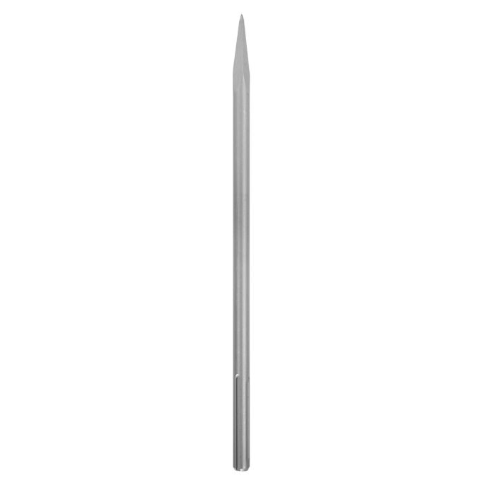 Geepas SDS Max Chisel Pointed - 600mm Long, Perfect For Compacting, Grooving, Cutting & More | Compatible For Drill, Rotary Hammers, And Impact Hammer
