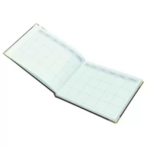 FIS Visitors Book English 250x200mm, Maroon - FSCLVISITORE