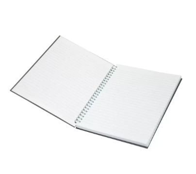 Light Spiral Hard Cover Notebook (Pack of 5 Pcs, 100 Sheets, A4, LINBSA41806)