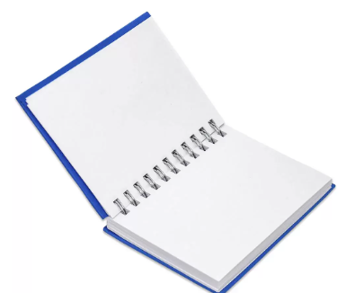 5-piece FIS A7 Manuscript Book, 2 Quire, Plain with Spiral Binding - FSMNA72QPLSB