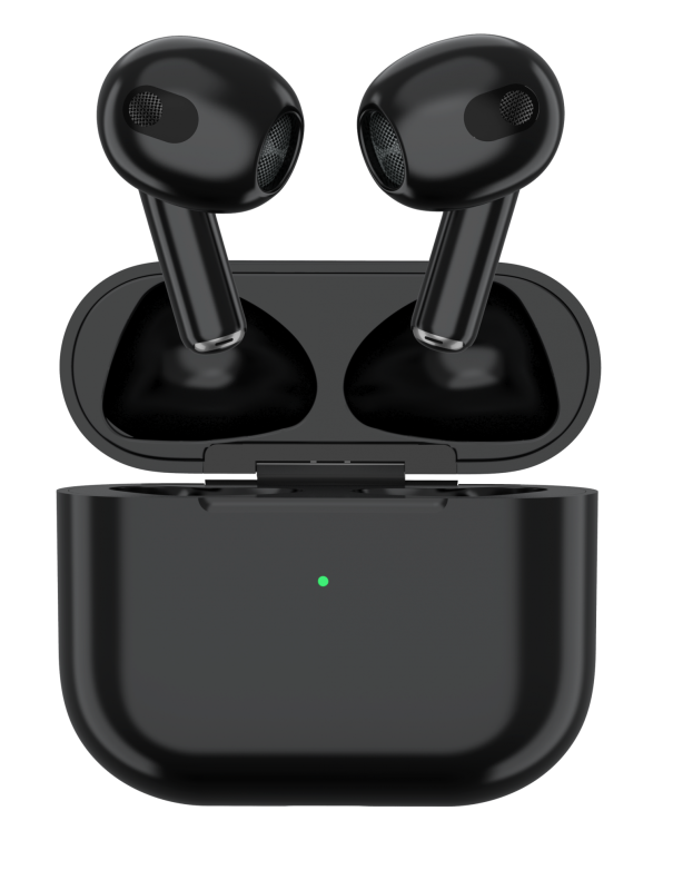 Green True Wireless Earbuds 3 - Black