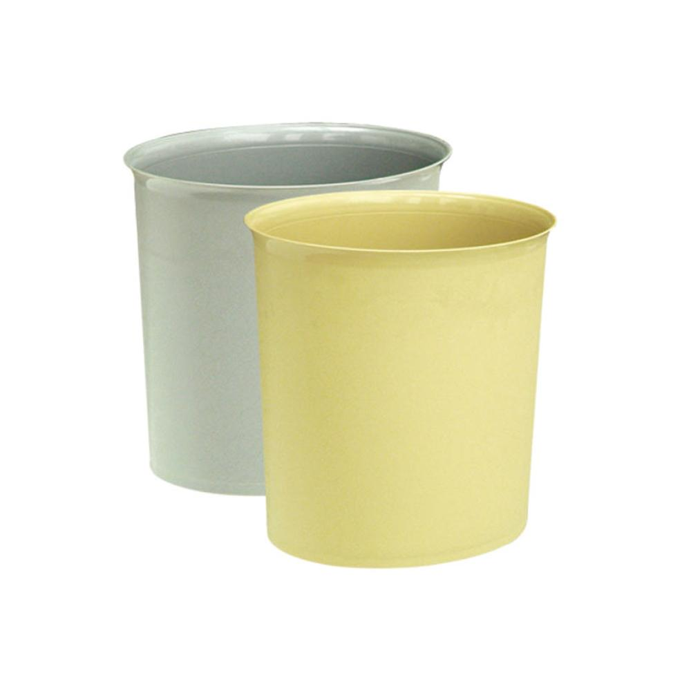 AKC Fireproof Bin | 14LTR | OVAL Gray