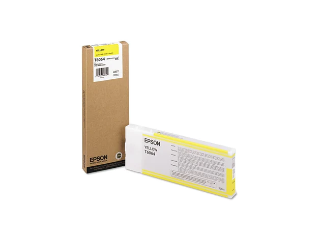 Epson T6064 Yellow Ink Cartridge 220ml