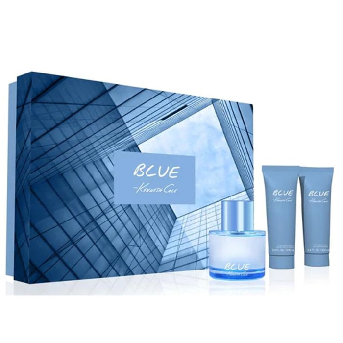 KENNETH COLE BLUE (M) SET EDT 100ML + ASB 100ML + HAIR & BS 100ML