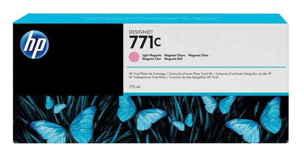 HP 771C 775-ml Light Magenta Original Ink Cartridge (B6Y11A)