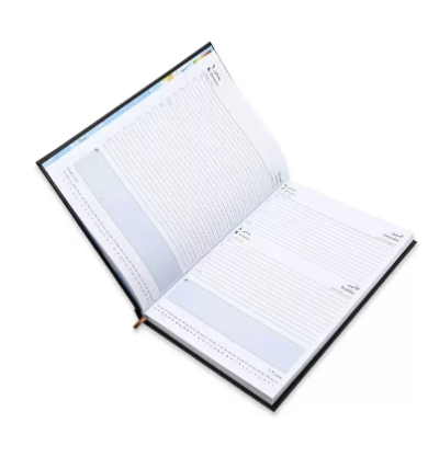 FIS A4 Diary 2023 Arabic/English (Saturday & Sunday Combined) Chocolate - FSDI48AE23CH