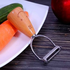 Royalford Vegetable Peeler - Stainless Steel, Melamine - Silver - 35 CM