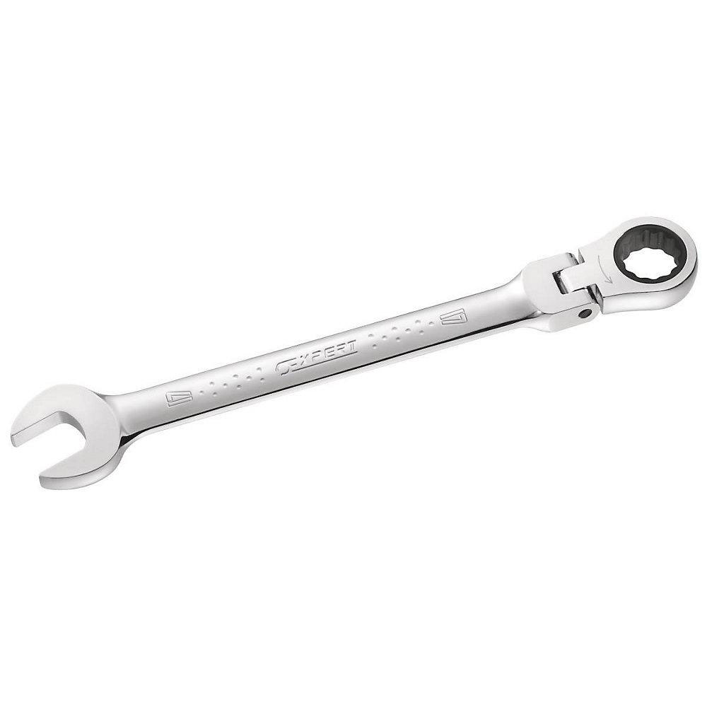EXPERT E110902 METRIC HINGED RATCHET COMBINATION SPANNER 9MM