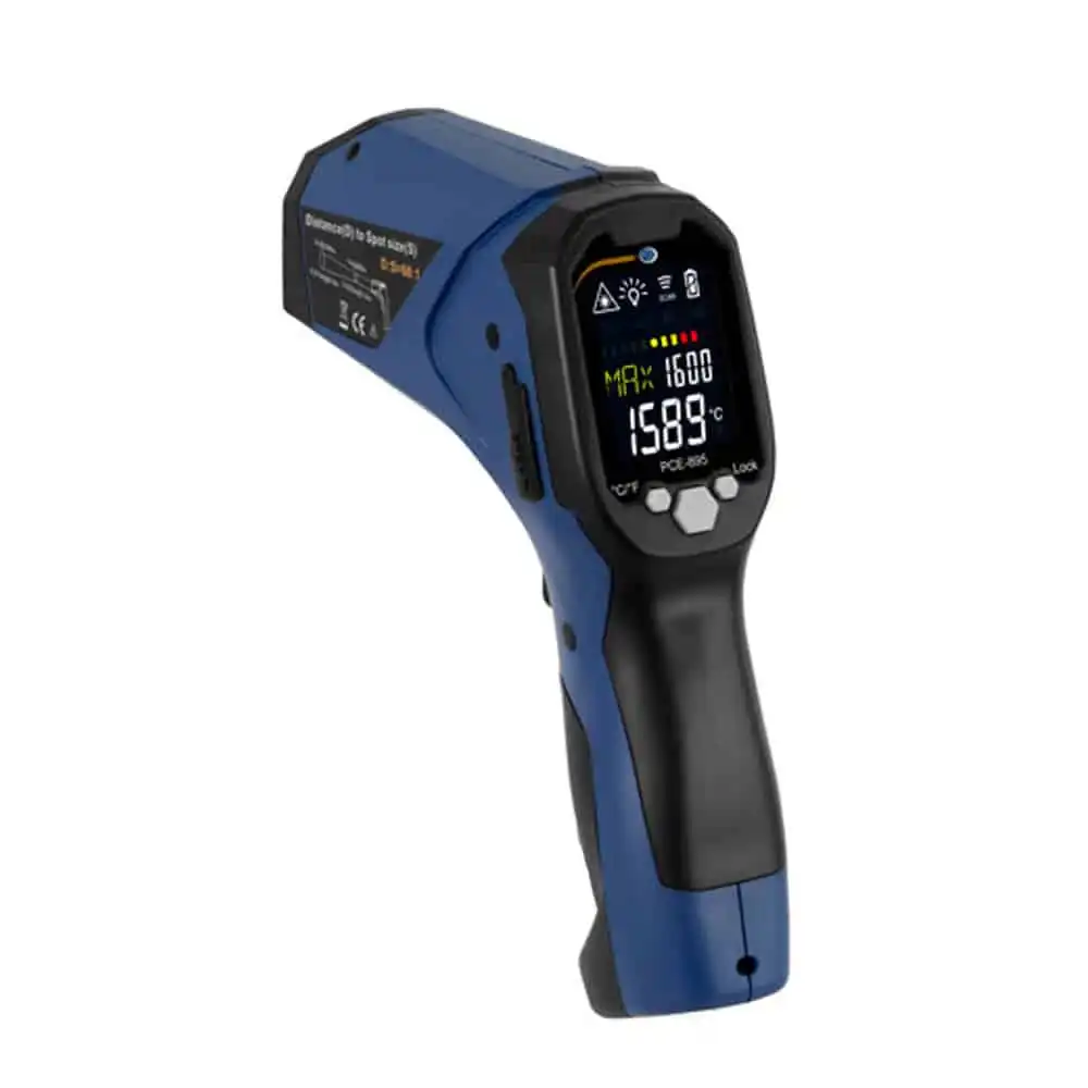 Handheld Infrared Thermometer With Laser, -35 To 1600°C