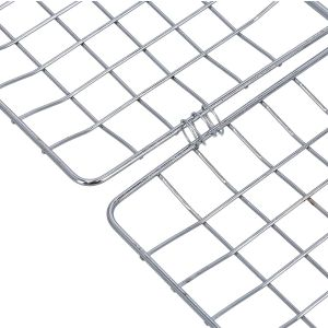 Royalford Barbeque Grill Chromium Plated Iron - Iron - Silver - RF10382