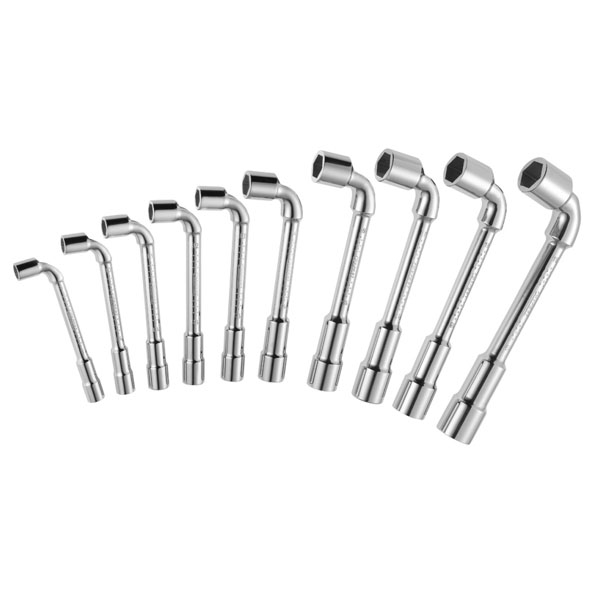 EXPERT E117387 ANGLED SOCKET WRENCH SET 10 PCS 8-19MM REPLACED E117383