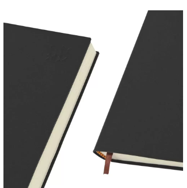 FIS Flexible Diary 2024 (Arabic/English) A5, Dark Brown - FSDI131AE24DBR