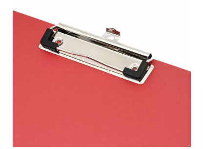 FIS Clip Boards PP Foolscap Size, Color: Red -FSCBPPFSRE