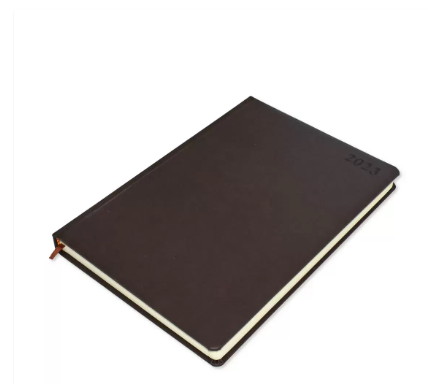 FIS A4 Diary 2023 (English) Dark Brown - FSDI45E23DBR