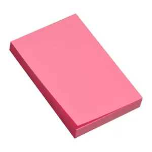 FIS Sticky Note, Fluorescent Pink Colours, Size 3 x 2 Inch, 100 Sheets, Quantity per Pack 12 - FSPO32FPI