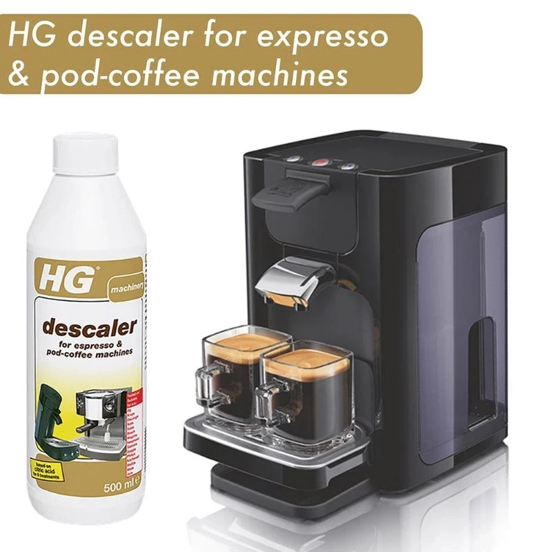 HG Descaler For Espresso And Pod Coffee Machine 500 ml