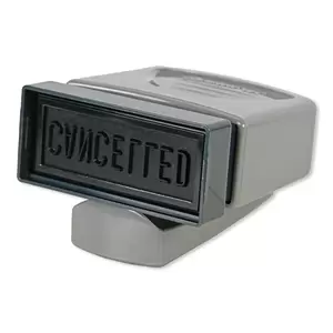 Artline X-Stamper "CANCELLED" for Office Business Supplies, Ink Blue - ARXTCXC1119V-1PC