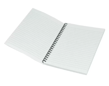10-Piece Light Spiral Soft Cover Notebook Single Ruled (100 Sheet) A5 Size - LINBA51708S