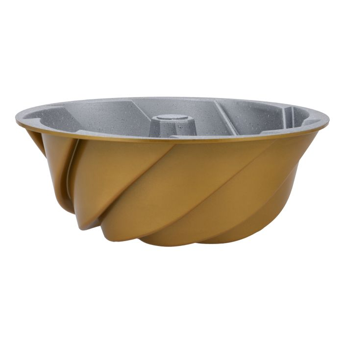 Tornado Cake Mould, 24cm RF10195 | Aluminium | Non-Stick Coating | Oven Safe | 3mm Thickness | Reusable Mould For Baking And Much More