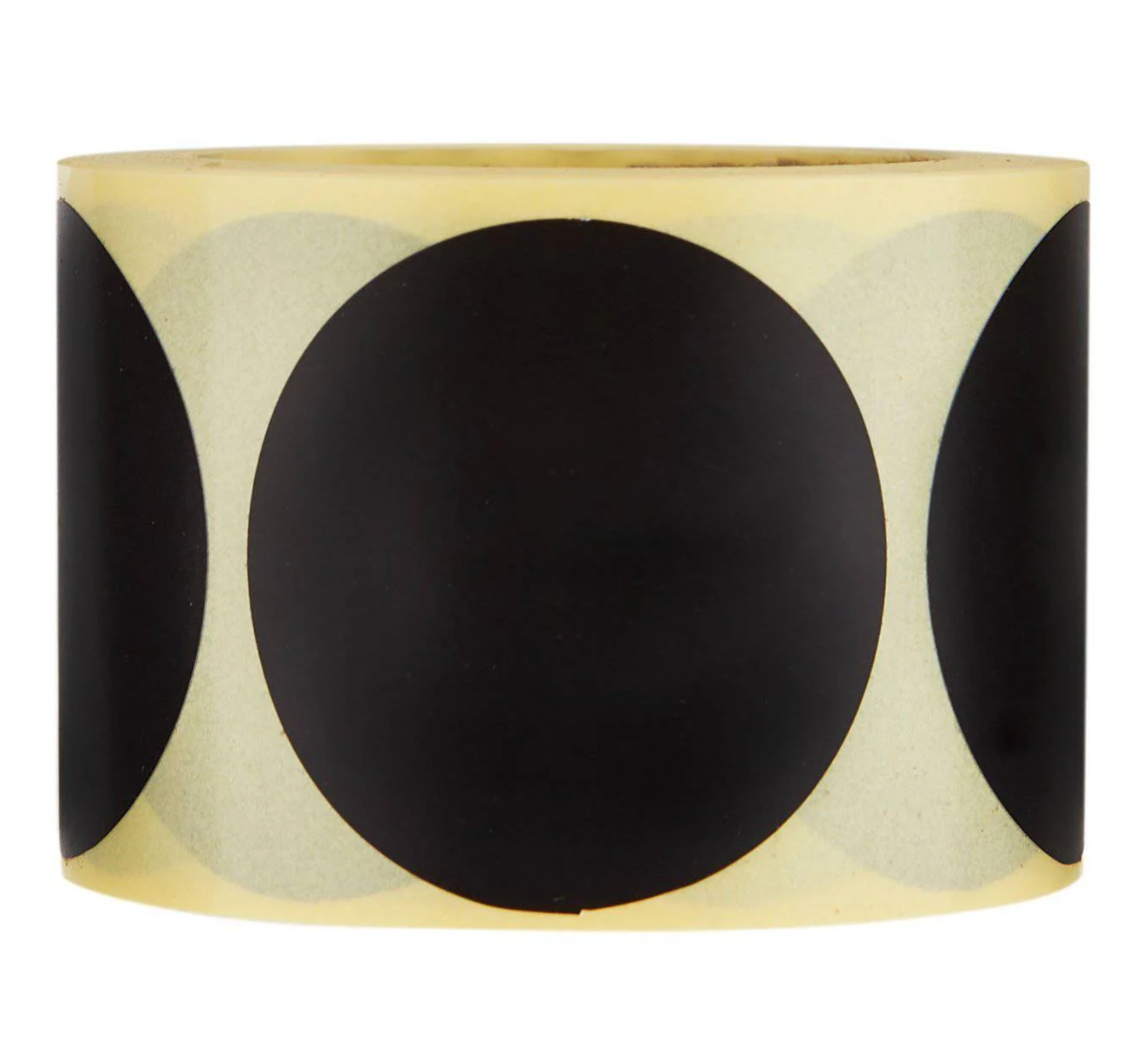 Plain Black Sticker Roll 250 Pieces