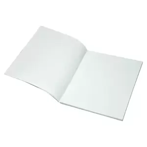 FIS Exercise Books Plain, 100 Pages, Pack of 12 Pieces, 16.5 x 21 cm Size - FSEBP100N
