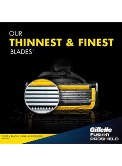 Fusion Proshield Razor Blade Refills, Count 4 Multicolour 24grams