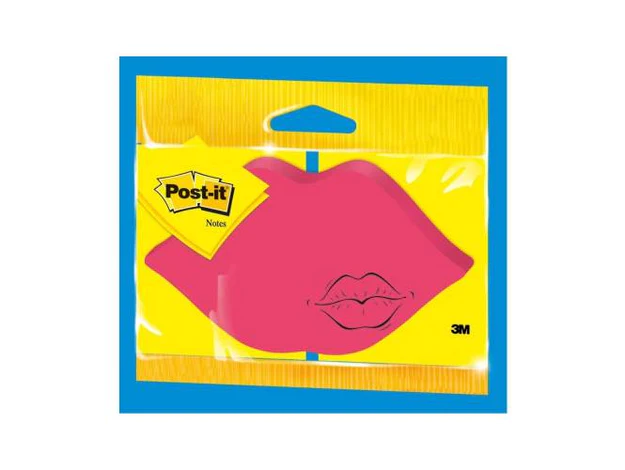 3M Post-It 7500M Mouth, Ultra Pink Color, 73mmx123mm, 75 Sheets
