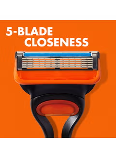Fusion, Handle With 2 Blades, And Icy Cool Shaving, Gel 75ml