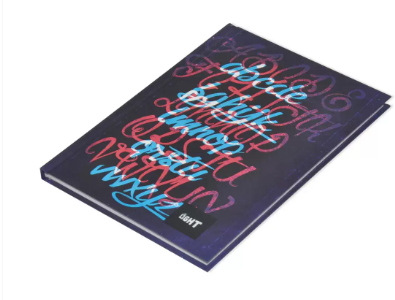 5-Piece Light Hard Cover Notebook, Single Ruled (100 Sheets) A5 Size - LINBA51501