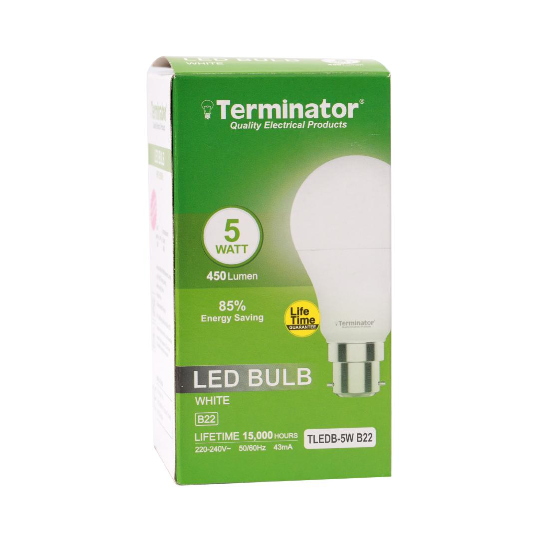 LED Bulb 5W Day Light B22