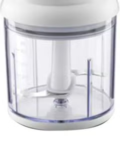 Food Chopper, with 2 Speed, for Chopping, Mincing & Pureeing, 500.0 ml 300.0 W SC310-B5, White/Clear,