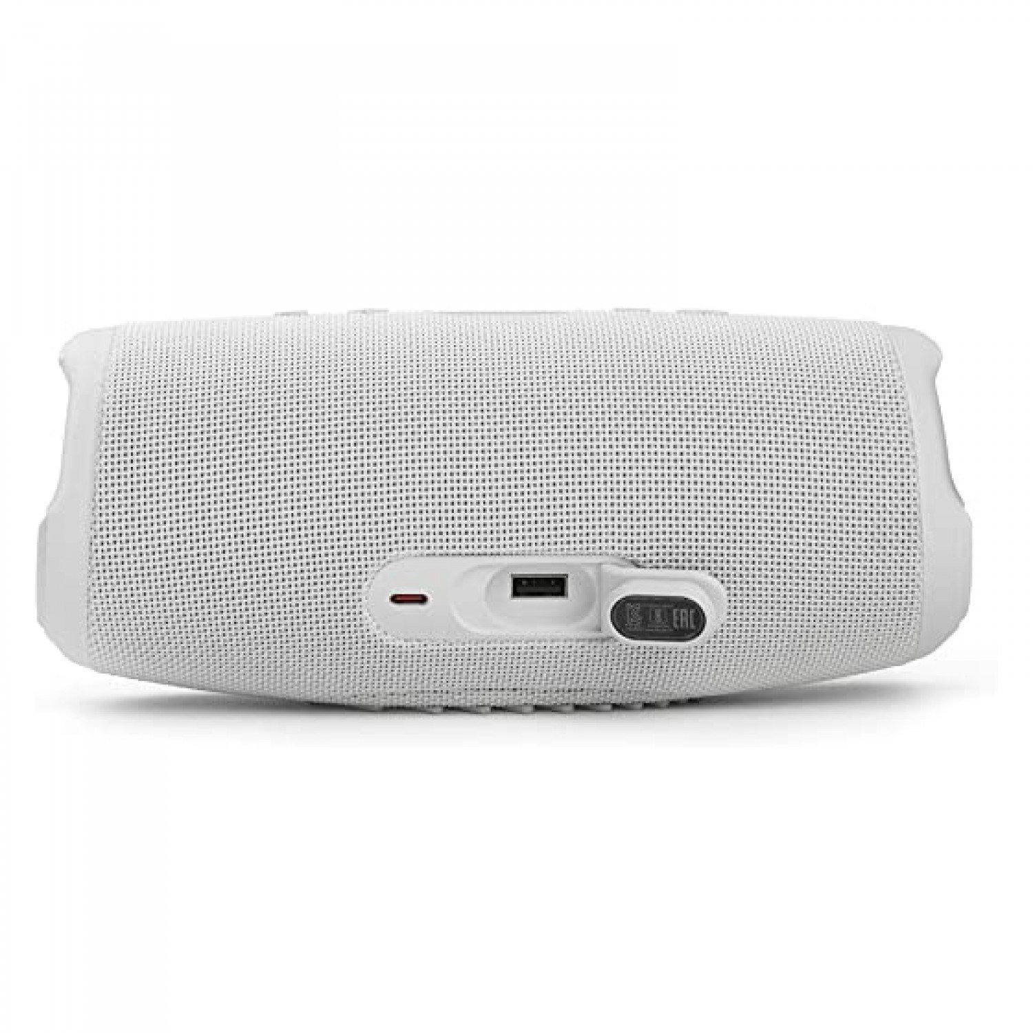 JBL Charge5 Splashproof Portable Bluetooth Speaker - White