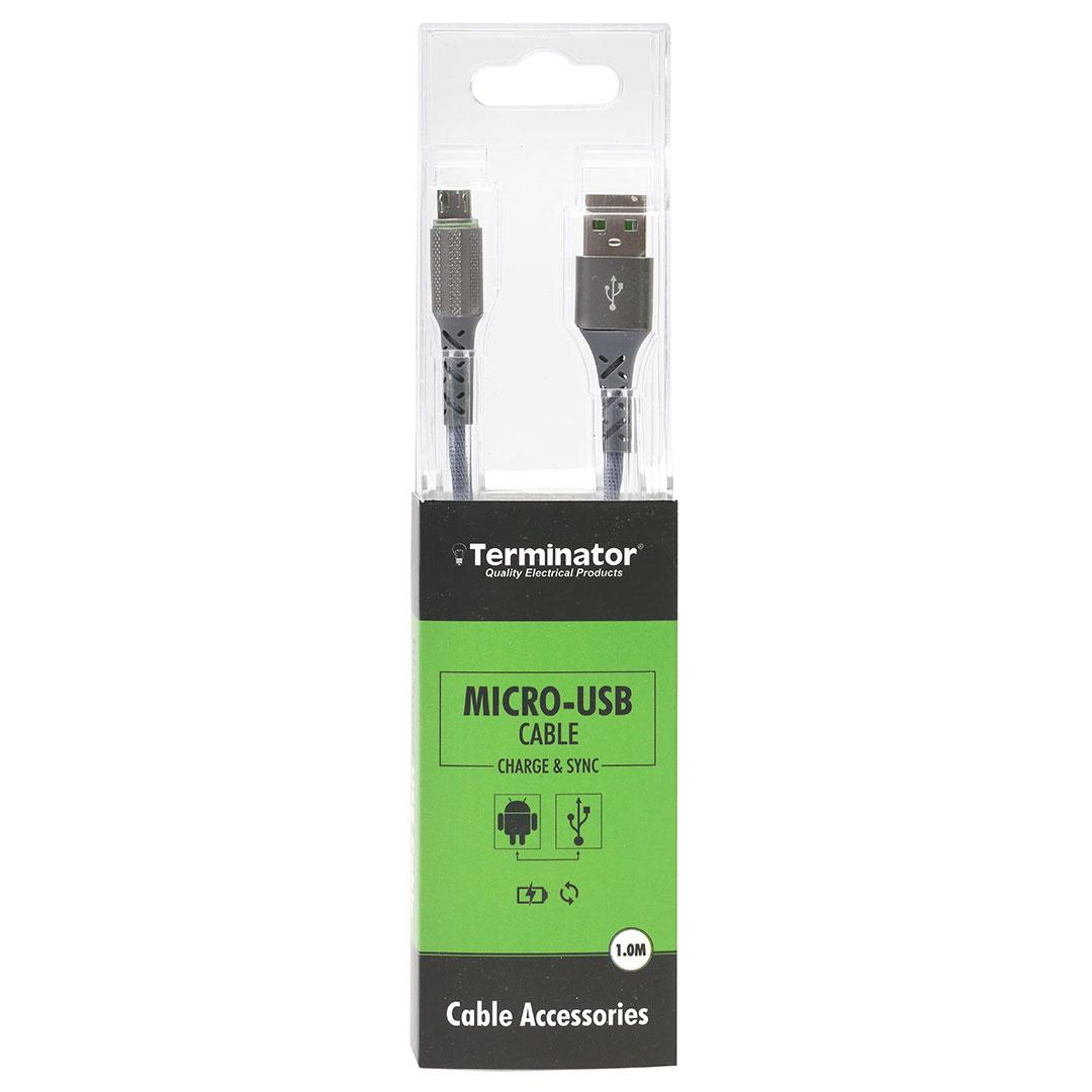 USB Cable for Android With Light Indicator during charging(White)