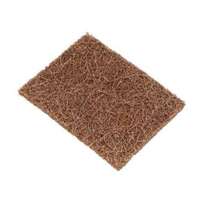 Royalford 2 Pcs Sc Natural Fiber - Coconut Fiber - Brown, Yellow - 0025 KG