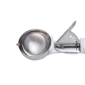 Royalford Ice Scoop - Stainless Steel - White