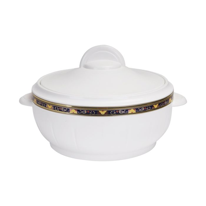 Royalford RF1642 6000 Ml Litre Classic Casserole - Thermal Casserole Dish - Double Wall Insulated Serving Dish With Lid - Thermal Food Storage Container - Stainless Steel Inner - Keeps Food Warm Or Co