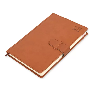 FIS Agenda Diary 2024 (Arabic/English) Brown - FSDI75AE24BR